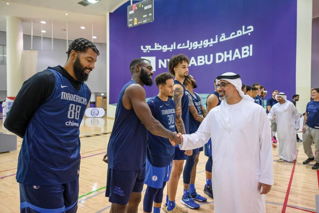 Dallas Mavericks in Abu Dhabi